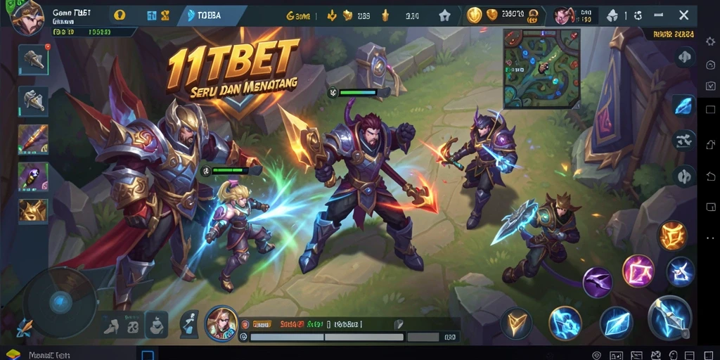 Gameplay menegangkan dalam 11TBET dengan aksi tim yang epik.