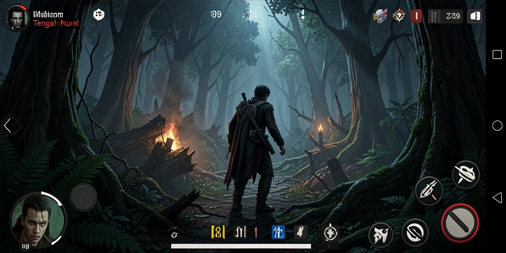 Gameplay kompetitif dan menegangkan dalam suasana Horror mencekam.