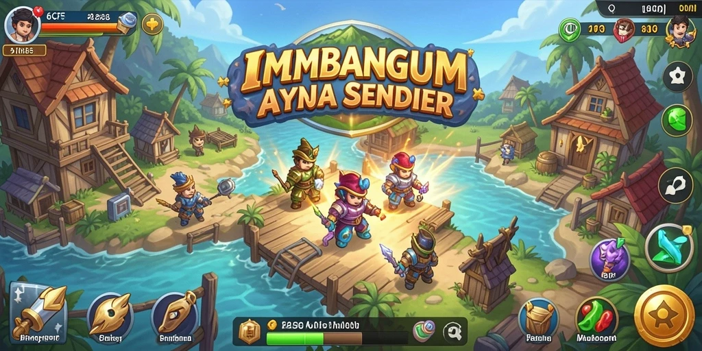 Tampilan gameplay SLG yang menarik di 6CF.