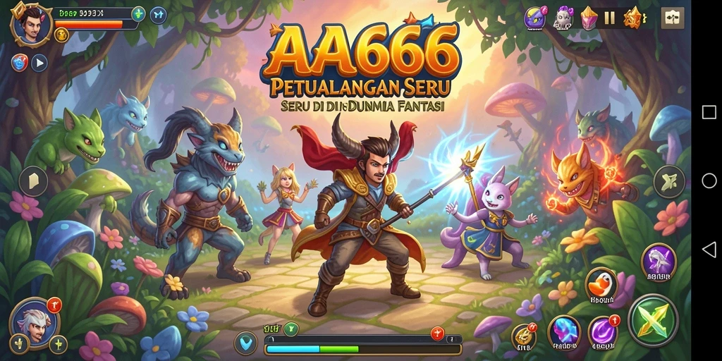 Gameplay seru yang menantang di dunia petualangan.