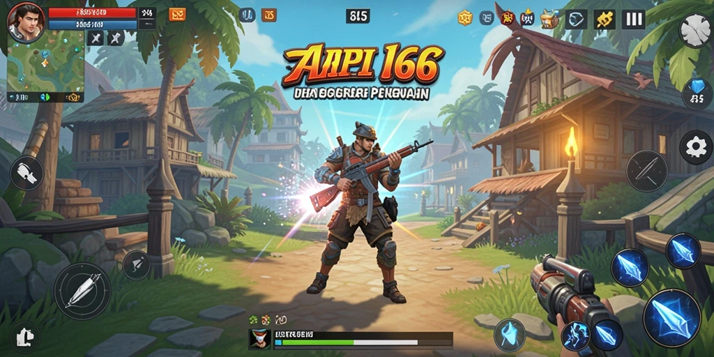 Tampilan menarik dari gameplay strategi yang mendebarkan.