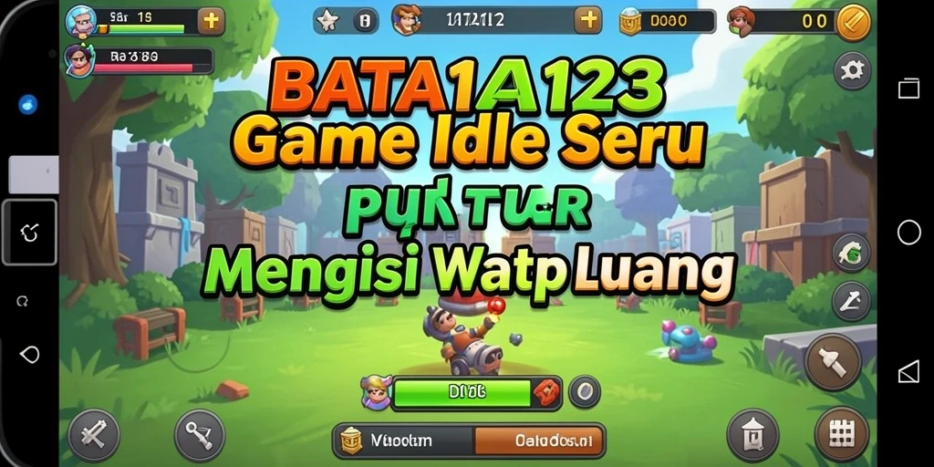 Screenshot gameplay BATA123 menampilkan kemajuan kerajaan yang berkembang.