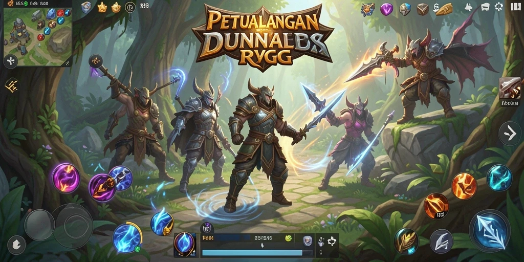 Tampilan menarik dari gameplay RPG G668 yang mengasyikkan.