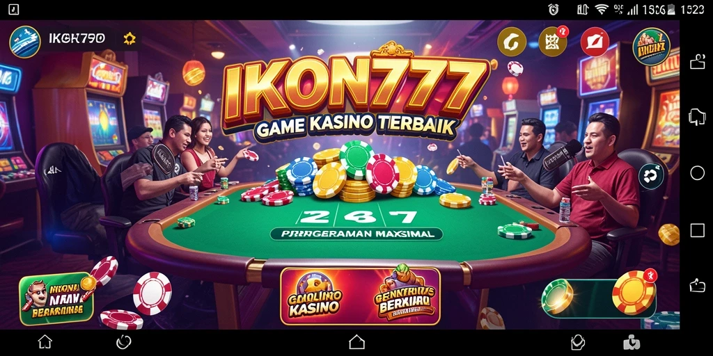 Screenshot game Kasino IKON777 dengan grafis memukau dan gameplay yang menarik.