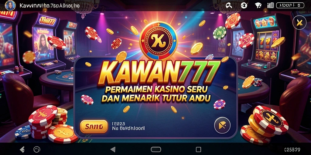 Tampilan gameplay KAWAN777 yang memikat di permainan Kasino.
