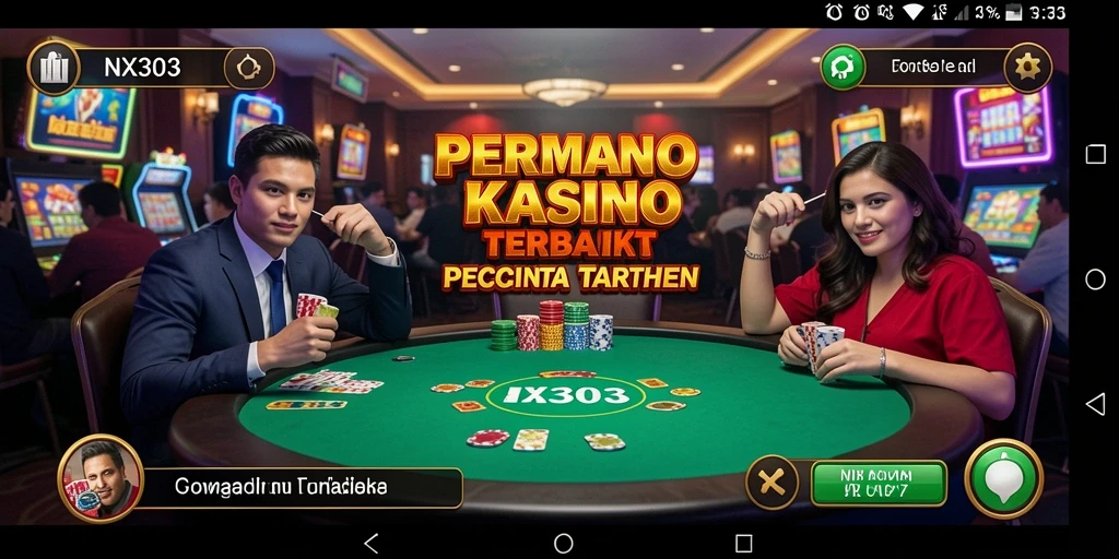 Gameplay Kasino yang seru dan penuh warna dari NX303.