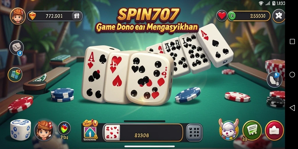 Tampilan gameplay SPIN707 yang menarik dan seru.