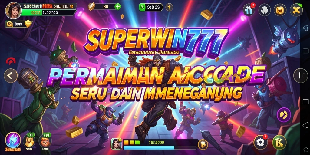 Tampilan gameplay SUPERWIN777 yang penuh aksi dan keseruan.